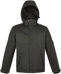 Rivet Mens Textured Twill Insulated Jacket (88209)
